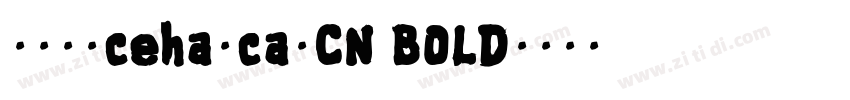 sourcehancanCN BOLD字体转换